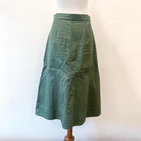 TIBI Harrison Chino Patch Pocket Skirt NWT - Picture 12 of 14